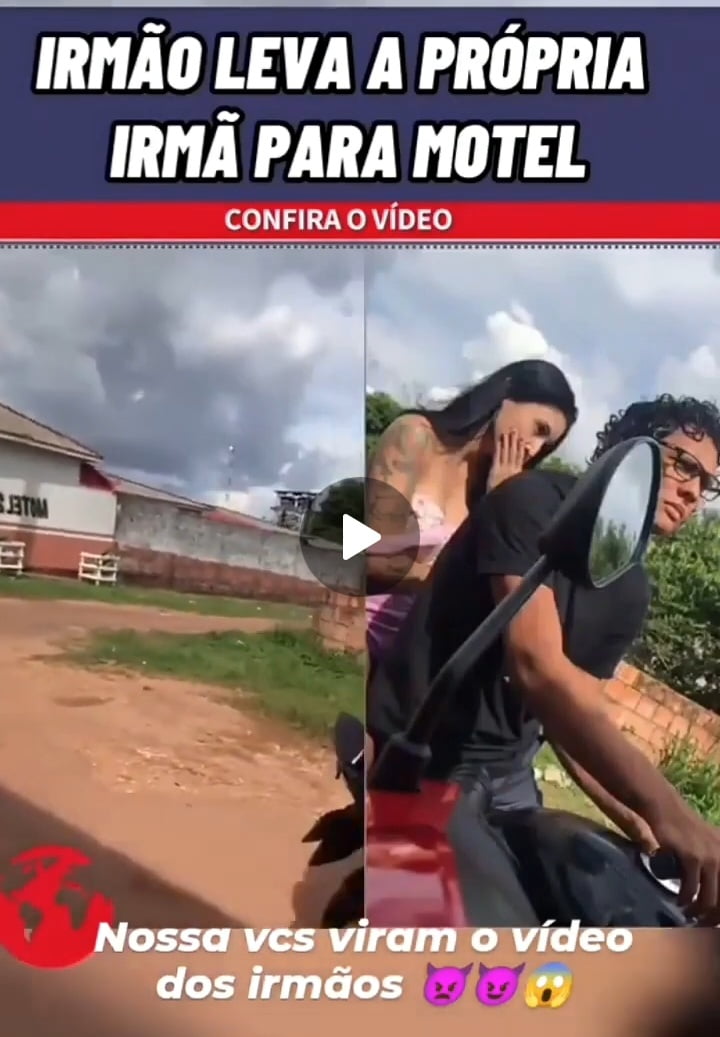 comeu a irmã  no motel e foi pego pela mãe